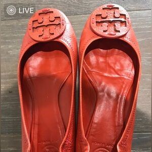 Tory Burch Women's Vibrant orange Flats